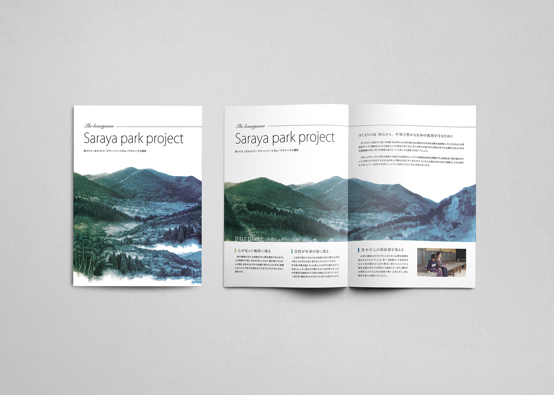 Saraya park project パンフレット